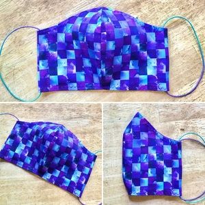 Face Mask ~ 100% Cotton ~ Elastic String